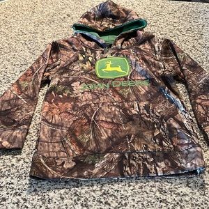 John Deere pull over hoodie